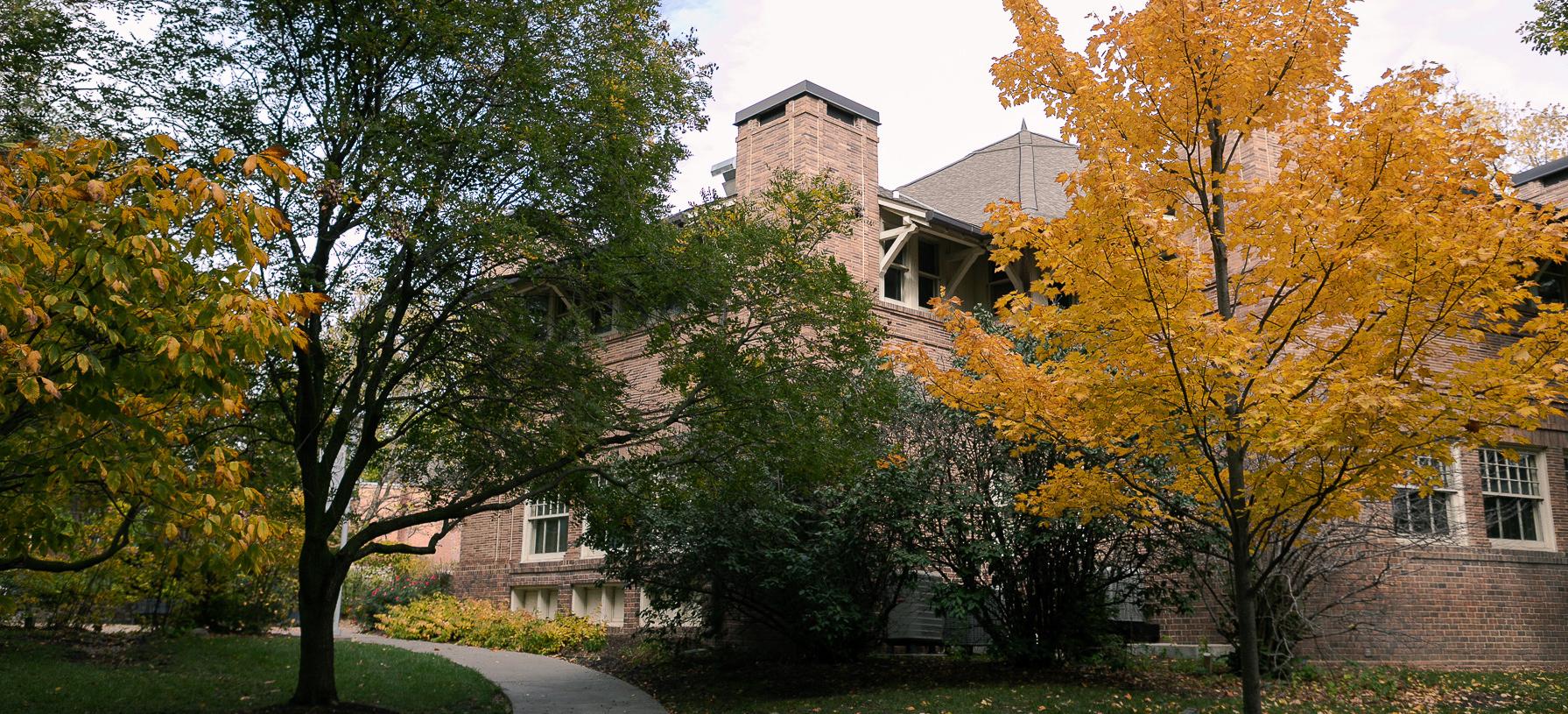 Building on Crete Campus in the Fall